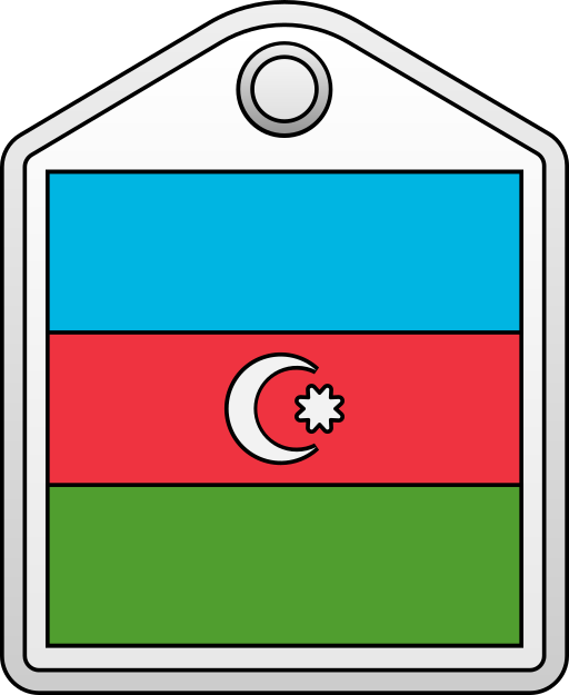 azerbaiyán icono gratis