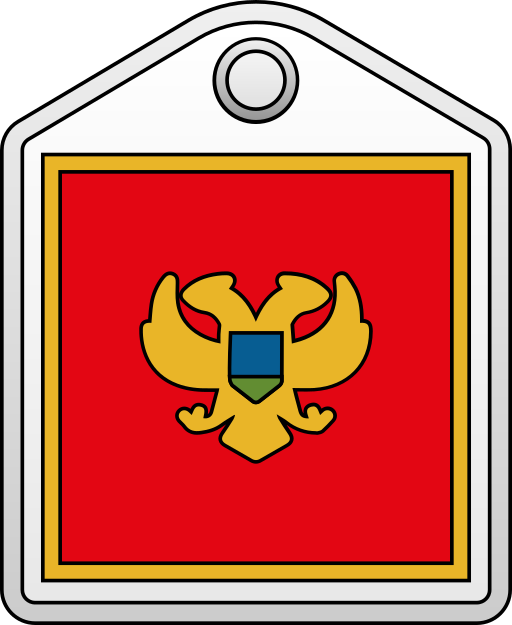 montenegro icono gratis