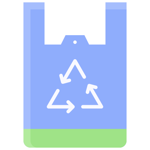 bolsa de reciclaje icono gratis