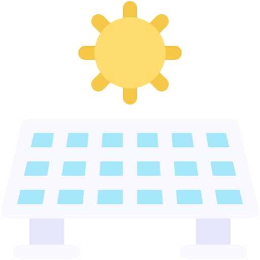 panel solar icono gratis