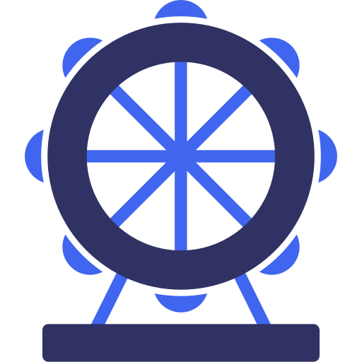 grande roue Icône gratuit