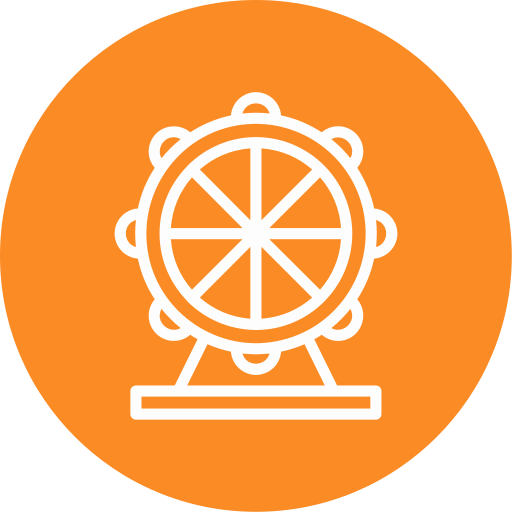 колесо обозрения бесплатно иконка
