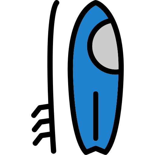 tabla de surf icono gratis