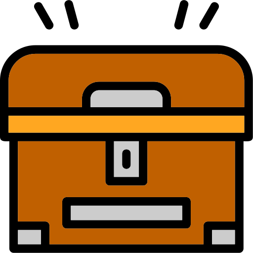 Treasure chest free icon Treasure chest free icon