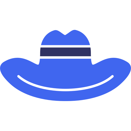 sombrero de vaquero icono gratis