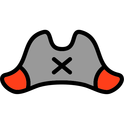 Pirate hat free icon Pirate hat free icon