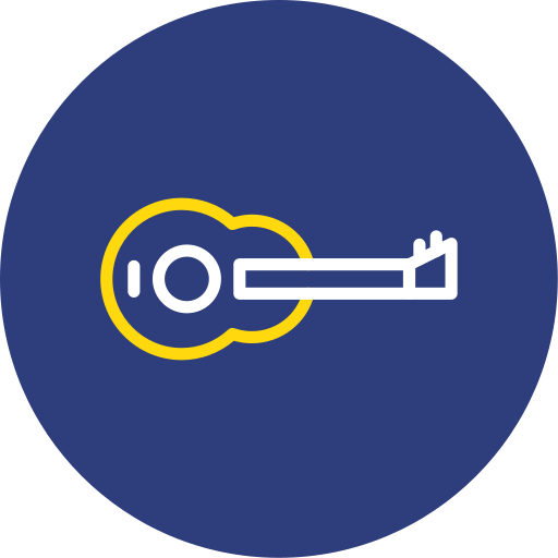 guitarra icono gratis