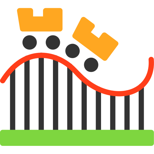 Американские горки бесплатно иконка Американские горки бесплатно иконка