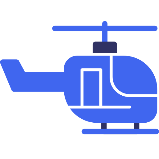 helicóptero icono gratis