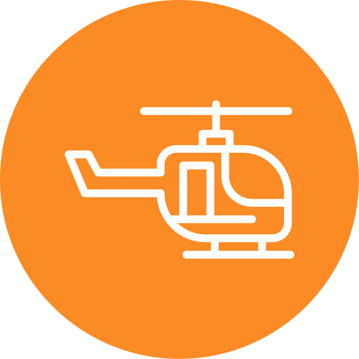 helicóptero icono gratis