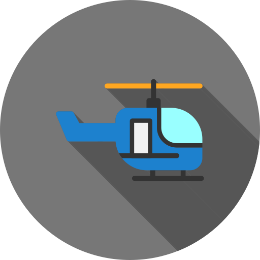 helicóptero icono gratis