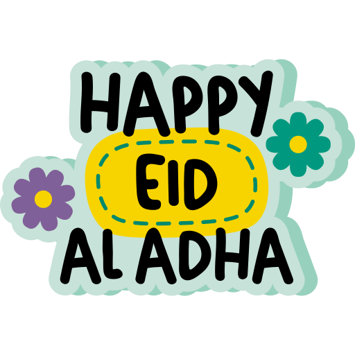 adha gratis sticker