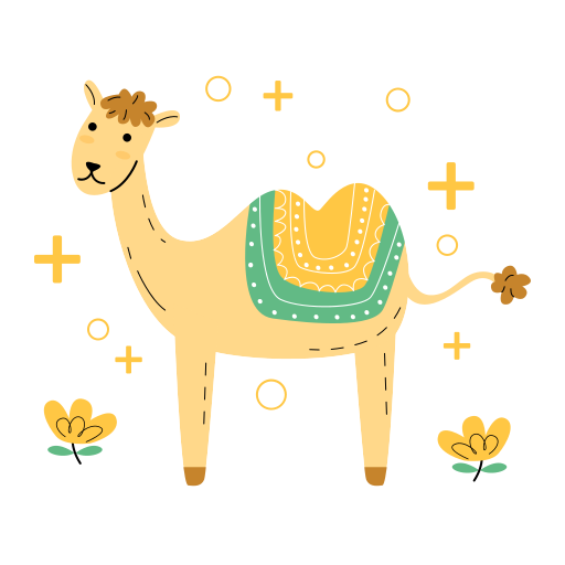Camel free sticker Camel free sticker