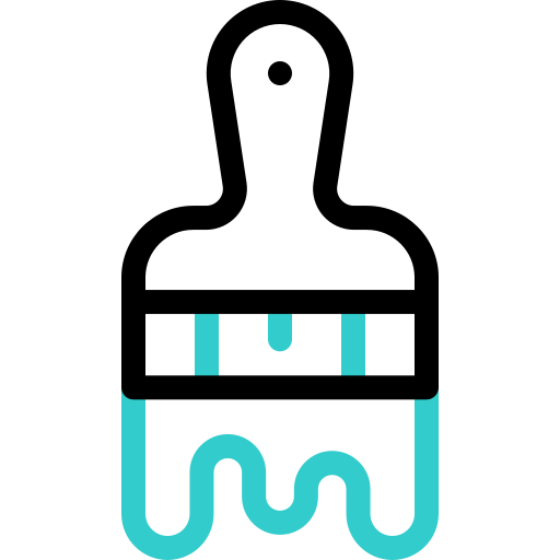 pinceles icono gratis