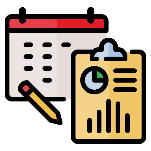 monatliche berichterstattung kostenlos Icon monatliche berichterstattung kostenlos Icon
