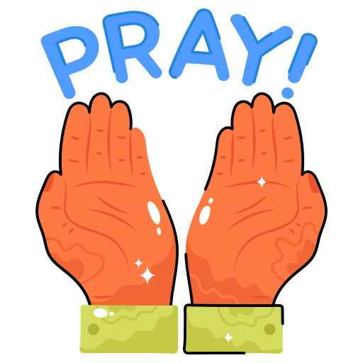 Pray Stickers - Free hands and gestures Stickers