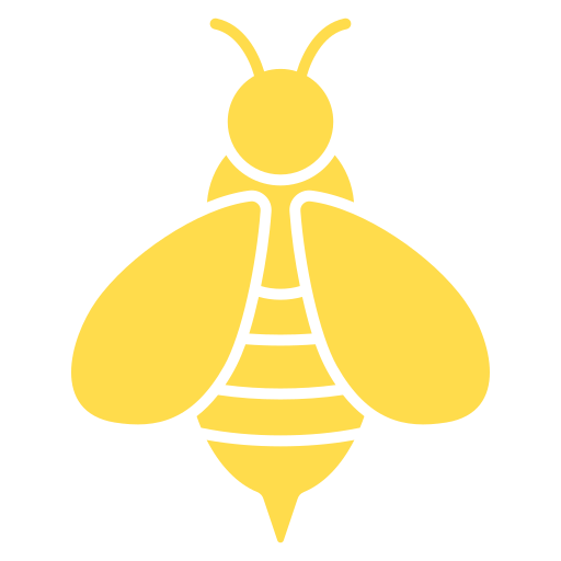 abeja icono gratis