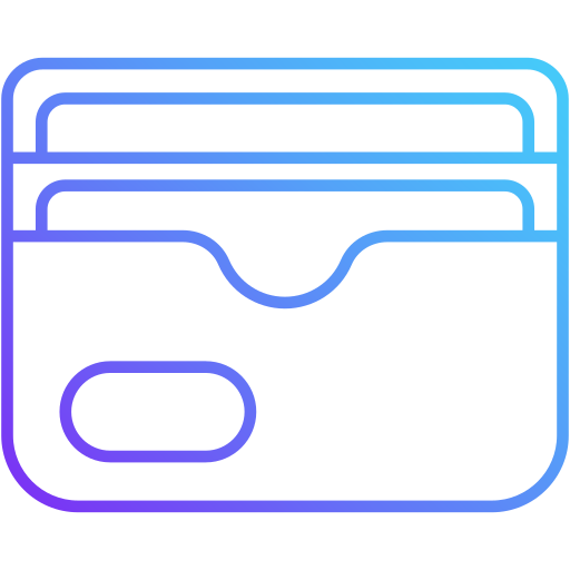 carteira grátis ícone