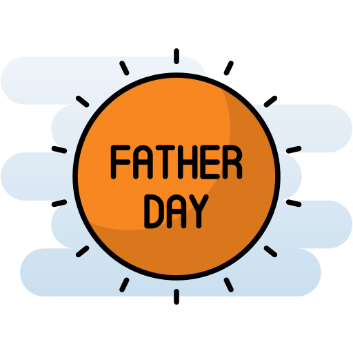 dia del padre icono gratis
