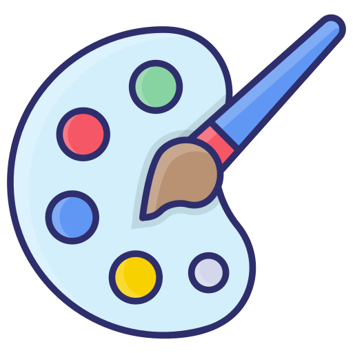 Палитра бесплатно иконка