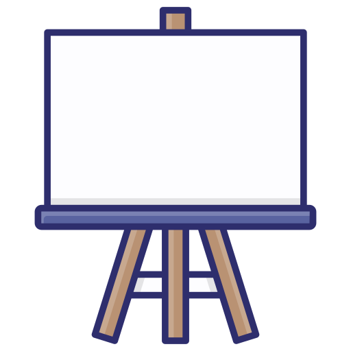 caballete icono gratis