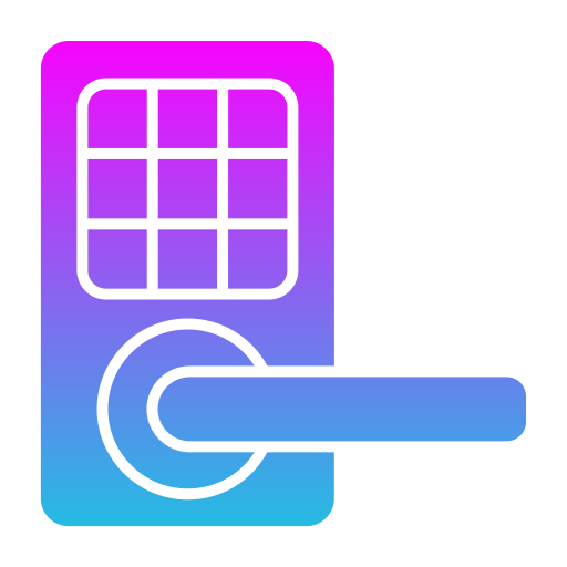 pomo de la puerta icono gratis