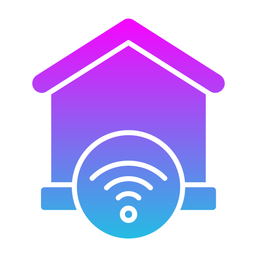 wifi en casa icono gratis