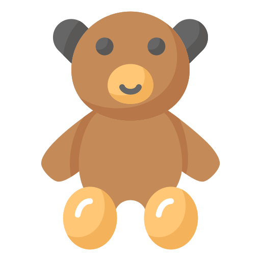 oso de peluche icono gratis