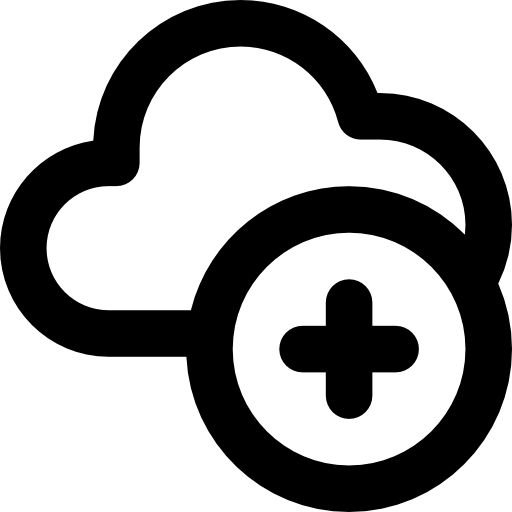 computación en la nube icono gratis