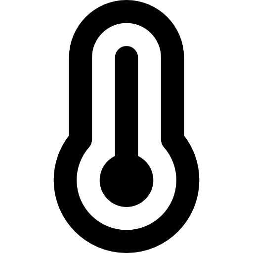 Thermometer Basic Rounded Lineal icon