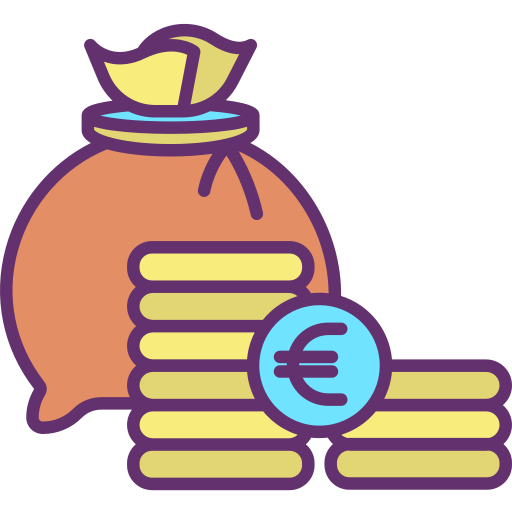 sac d'argent Icône gratuit sac d'argent Icône gratuit