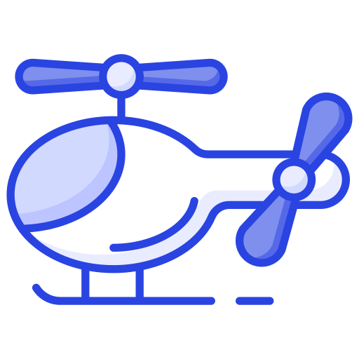 helicóptero icono gratis