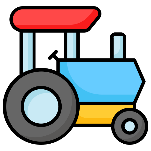Tractor free icon Tractor free icon