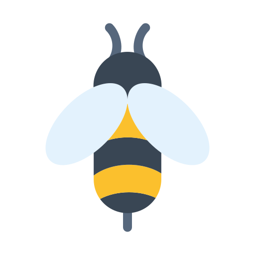 abeja icono gratis