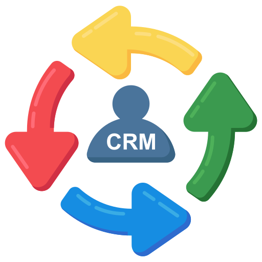 proceso crm icono gratis