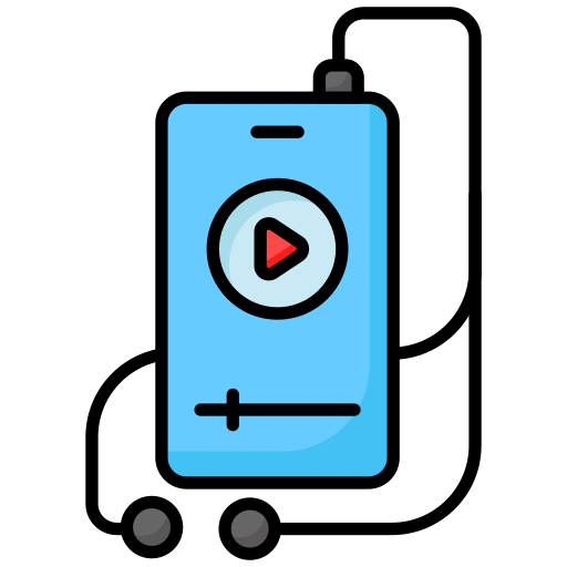 vidéo mobile Icône gratuit vidéo mobile Icône gratuit