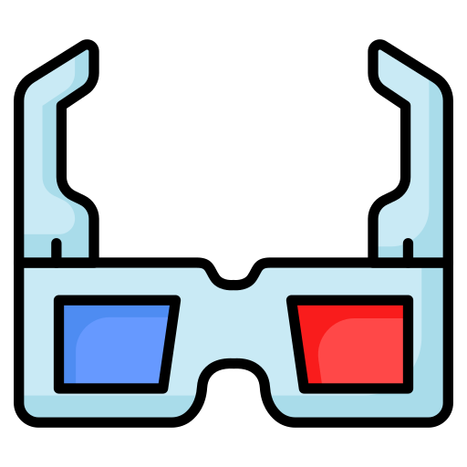 lunettes 3d Icône gratuit lunettes 3d Icône gratuit
