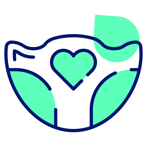 pañal de bebé icono gratis