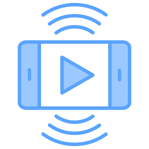 Прямая трансляция бесплатно иконка Прямая трансляция бесплатно иконка
