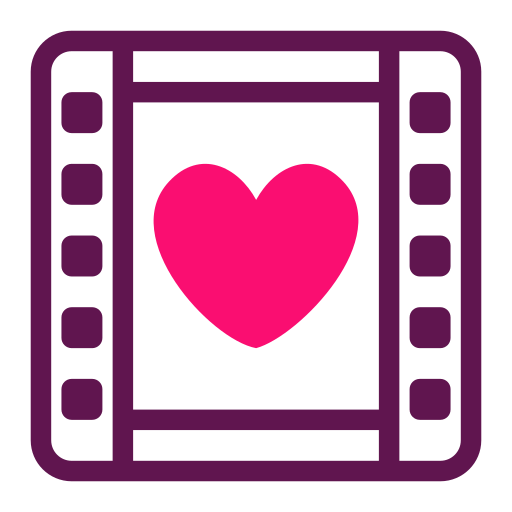 película de boda icono gratis