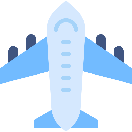 avión icono gratis