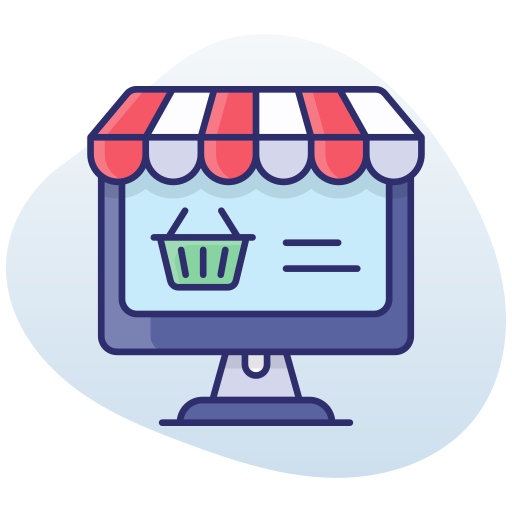magasin en ligne Icône gratuit magasin en ligne Icône gratuit