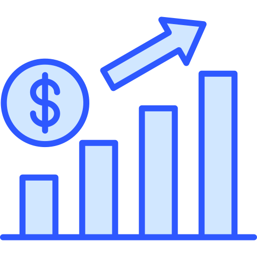 crecimiento icono gratis