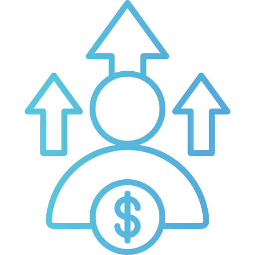 crecimiento personal icono gratis