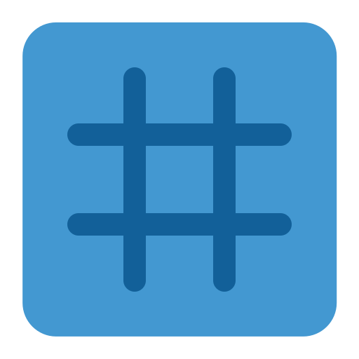 hashtag icono gratis