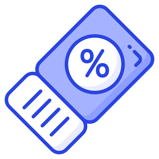 Discount tag free icon