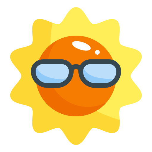 verão grátis ícone