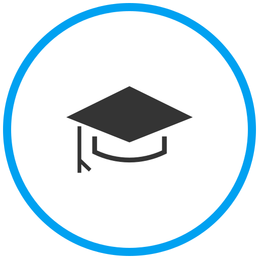 graduación icono gratis