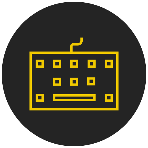 Keyboard free icon