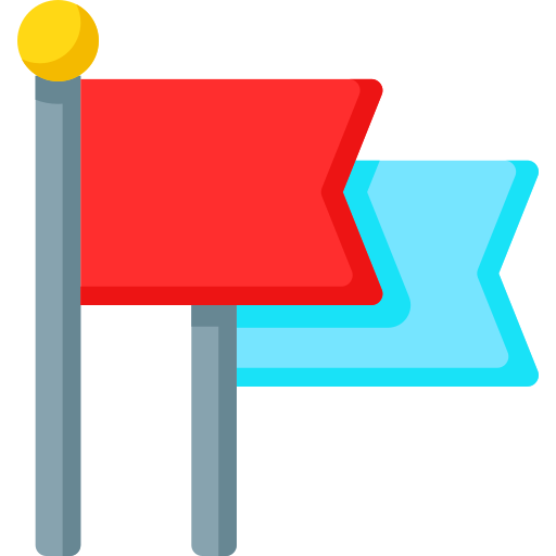 Flag free icon Flag free icon